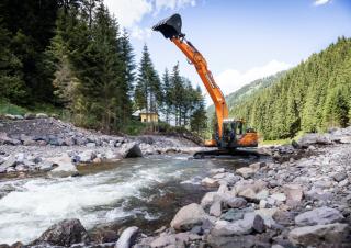 Rupsgraafmachines Doosan DX210-7
