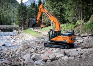 Rupsgraafmachines Doosan DX210NLC-7