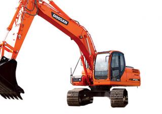 Rupsgraafmachines Doosan DX220A
