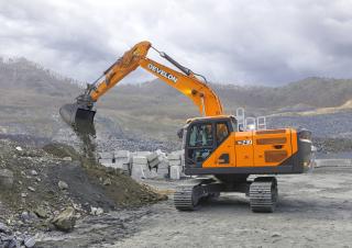 Rupsgraafmachines Develon DX230LC-9