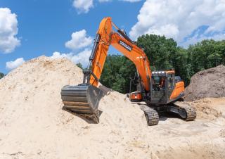 Rupsgraafmachines Doosan DX235LC-7
