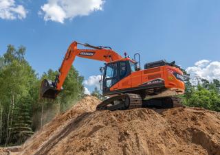 Rupsgraafmachines Doosan DX235LC-7