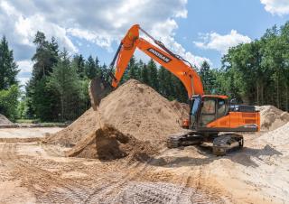 Rupsgraafmachines Doosan DX235LC-7