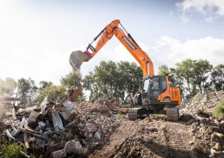 Rupsgraafmachines Doosan DX235LCR-7