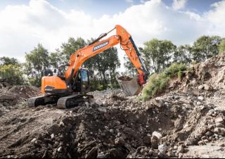 Rupsgraafmachines Doosan DX235LCR-7