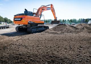Rupsgraafmachines Doosan DX255LC-7