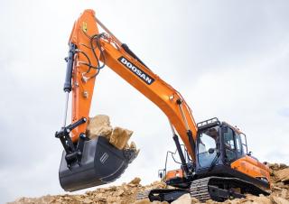 Rupsgraafmachines Doosan DX255LC-7