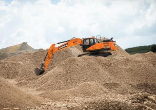 Rupsgraafmachines Doosan DX255LC-7