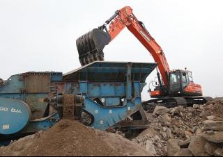 Rupsgraafmachines Doosan DX340LC-5