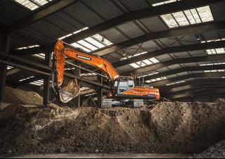 Rupsgraafmachines Doosan DX340LC-5