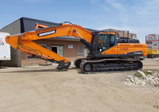 Rupsgraafmachines Doosan DX350LC-5K
