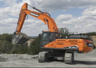 Rupsgraafmachines Doosan DX350LC-7