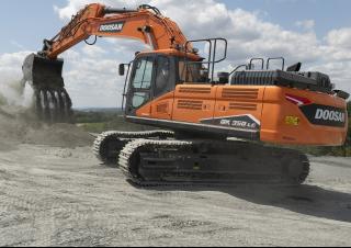Rupsgraafmachines Doosan DX350LC-7