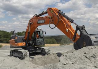 Rupsgraafmachines Doosan DX350LC-7