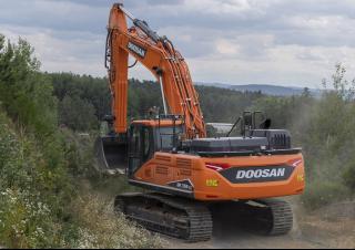 Rupsgraafmachines Doosan DX350LC-7