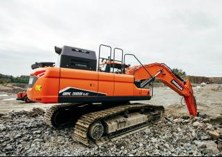 Rupsgraafmachines Doosan DX380LC-7