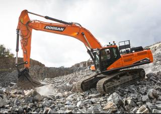 Rupsgraafmachines Doosan DX380LC-7
