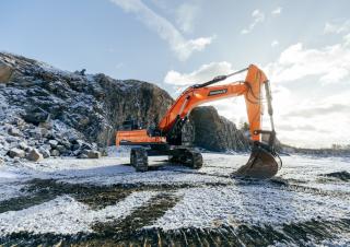 Rupsgraafmachines Doosan DX530LC-7