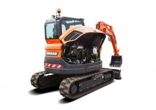 Rupsgraafmachines Doosan DX62R-3