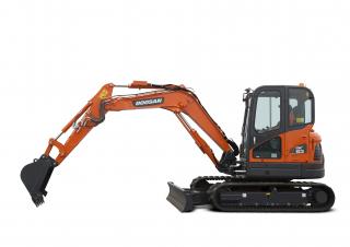 Rupsgraafmachines Doosan DX63-3