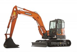 Rupsgraafmachines Doosan DX85R-3