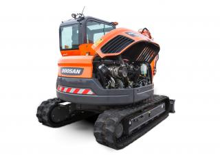 Rupsgraafmachines Doosan DX85R-3