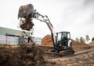Rupsgraafmachines Bobcat E60