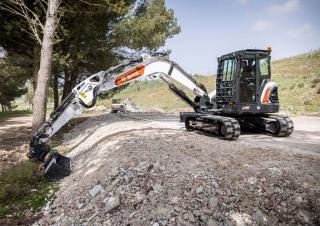 Rupsgraafmachines Bobcat E88