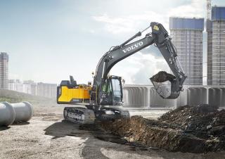 Rupsgraafmachines Volvo EC160ENL