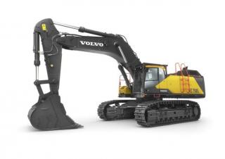 Rupsgraafmachines Volvo EC750E
