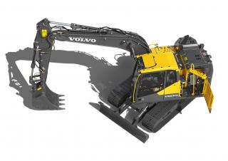 Rupsgraafmachines Volvo EC140ELM