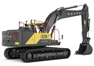 Rupsgraafmachines Volvo EC210F NL