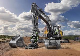 Rupsgraafmachines Volvo EC250ERL