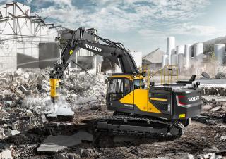 Rupsgraafmachines Volvo EC300ELR