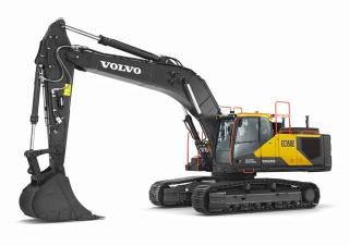 Rupsgraafmachines Volvo EC350ENL Hybrid