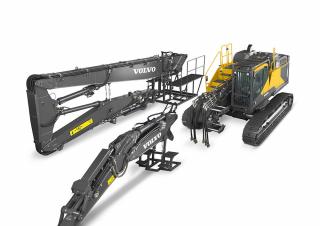 Rupsgraafmachines Volvo EC380E HR