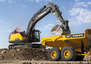 Rupsgraafmachines Volvo EC380ENL Hybrid