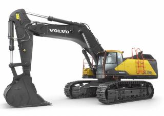 Rupsgraafmachines Volvo EC750E
