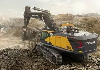 Rupsgraafmachines Volvo EC950F
