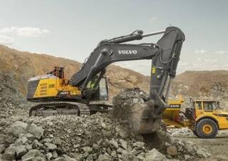 Rupsgraafmachines Volvo EC950F