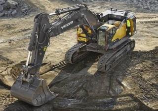 Rupsgraafmachines Volvo EC950F