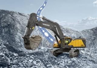 Rupsgraafmachines Volvo EC950F