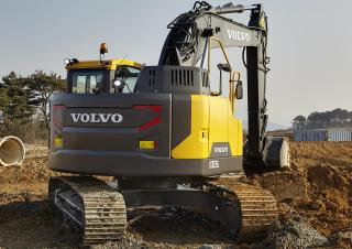 Rupsgraafmachines Volvo ECR235EL