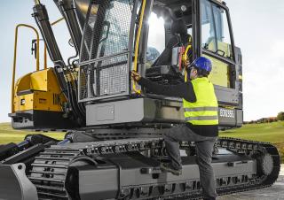 Rupsgraafmachines Volvo ECR235EL