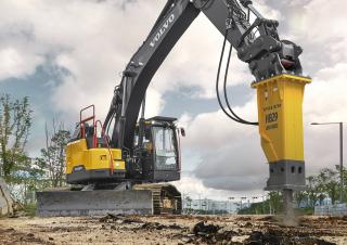 Rupsgraafmachines Volvo ECR355EL
