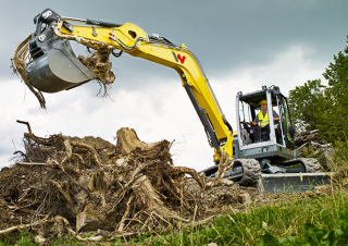 Rupsgraafmachines Wacker Neuson ET90