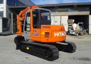 Rupsgraafmachines Hitachi EX 75 US