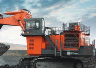Rupsgraafmachines Hitachi EX1900-6