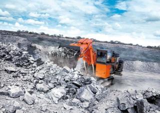 Rupsgraafmachines Hitachi EX2000-7