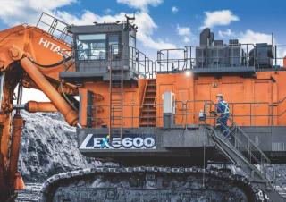 Rupsgraafmachines Hitachi EX5600-7